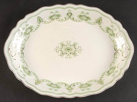 The Madrid 14" Oval Serving Platter