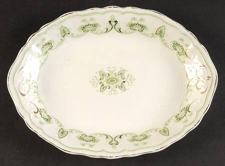 The Madrid 10" Oval Serving Platter