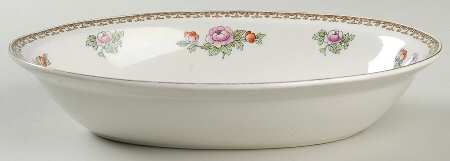 The Madras 10" Oval Vegetable Bowl
