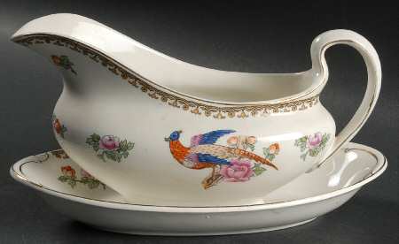 The Madras Gravy Boat & Underplate/Relish