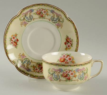 Malaga Flat Cup & Saucer Set