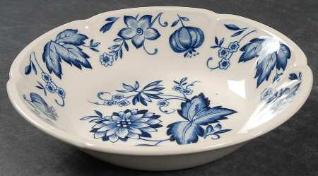 Malvern Blue Fruit/Dessert (Sauce) Bowl