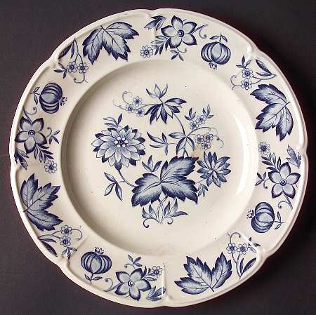 Malvern Blue Salad Plate