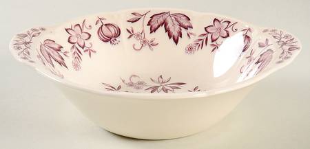 Malvern Plum Lugged Cereal Bowl
