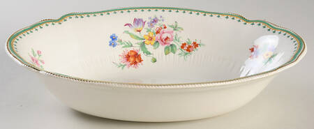 Malvern (Old Staffordshire) 10" Oval Vegetable Bowl