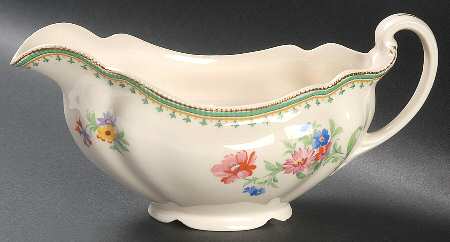 Malvern (Old Staffordshire) Gravy Boat