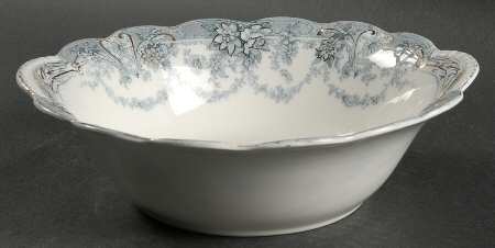 Marlboro Blue Gray (Gold Trim) 9" Round Vegetable Bowl