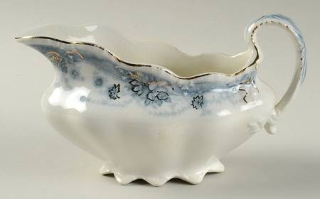 Marlboro Blue Gray (Gold Trim) Gravy Boat