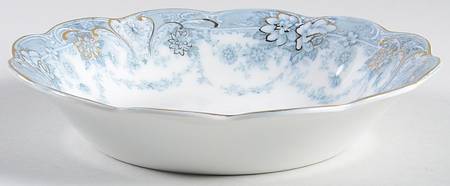 Marlboro Blue Gray (Gold Trim) Coupe Soup Bowl