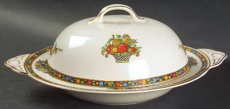 Marjorie Round Covered Butter