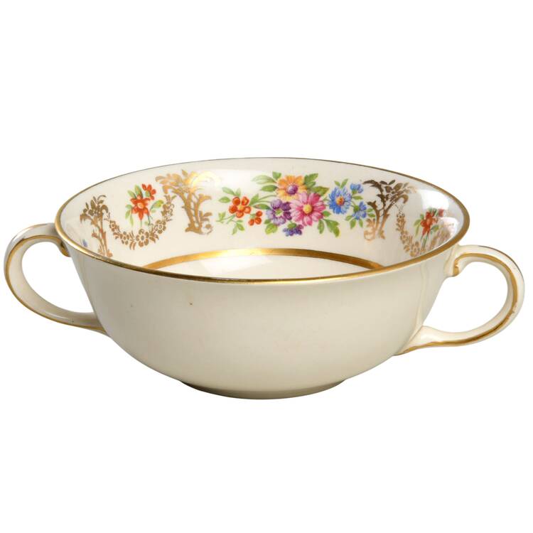 Marlborough Flat Cream Soup Bowl