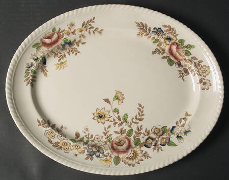 The Marquis (Windsor Ware) 14" Oval Serving Platter