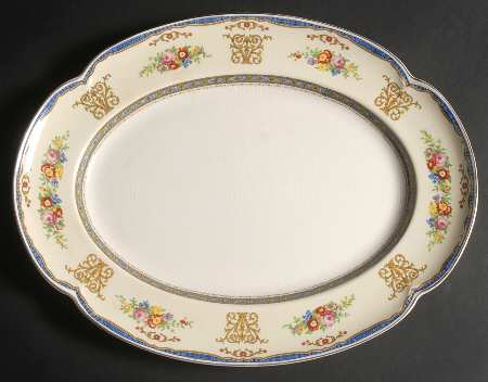 The Marquis (Pareek) 16" Oval Serving Platter