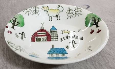 Mcdonald's Farm Fruit/Dessert (Sauce) Bowl