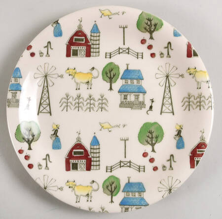 Mcdonald's Farm Luncheon Plate