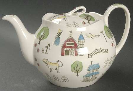 Mcdonald's Farm Teapot & Lid