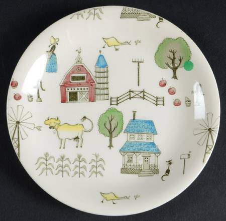 Mcdonald's Farm Bread & Butter Plate