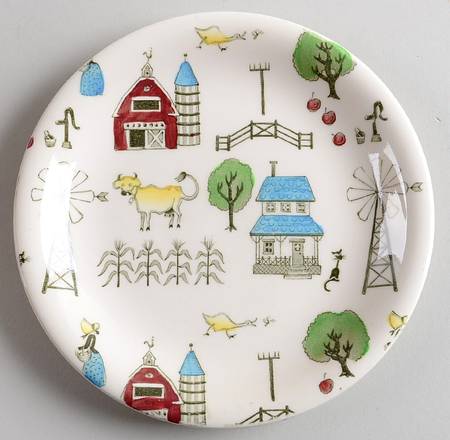 Mcdonald's Farm Dessert/Pie Plate