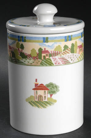 Meadow Brook Large Canister & Lid