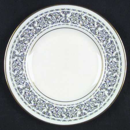 Medici Black Bread & Butter Plate