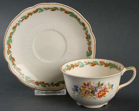 Melbourne Flat Cup & Saucer Set
