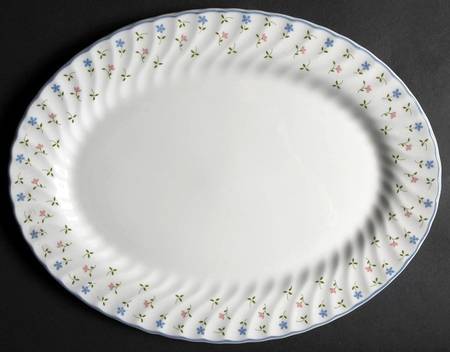 Melody 13" Oval Serving Platter