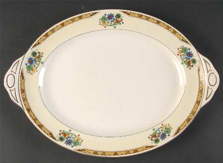 Miami 13" Oval Serving Platter
