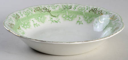 The Mikado Green Coupe Soup Bowl