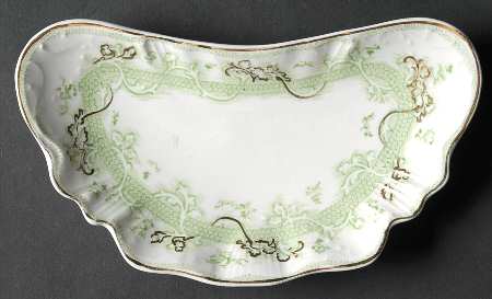 The Mikado Green Bone Dish