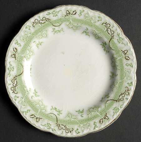 The Mikado Green Bread & Butter Plate