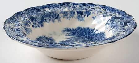 Millstream Blue Rim Fruit/Dessert (Sauce) Bowl