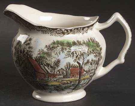 Millstream Brown Multicolor Creamer