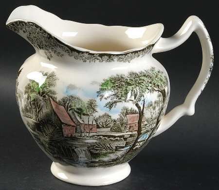 Millstream Brown Multicolor 32 Oz Pitcher