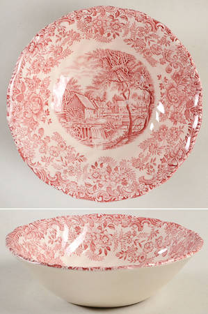 Millstream Pink Coupe Cereal Bowl