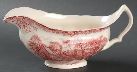 Millstream Pink Gravy Boat