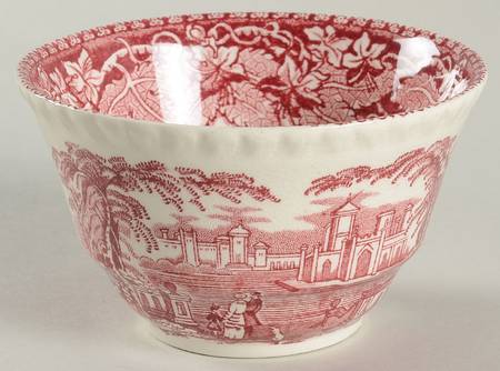 Millstream Pink Open Sugar Bowl