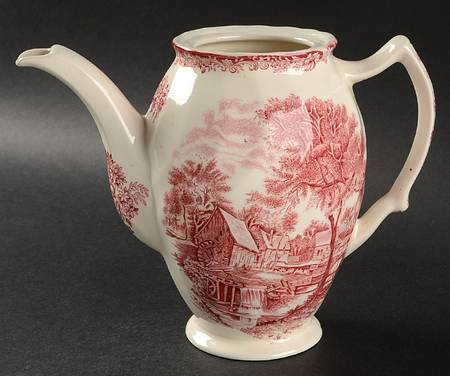 Millstream Pink Coffee Pot No Lid