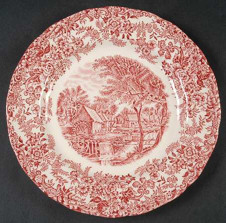 Millstream Pink Salad Plate