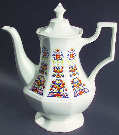 Ming Coffee Pot & Lid