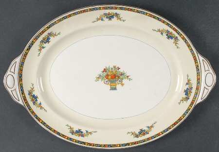 Minorca 15" Oval Serving Platter
