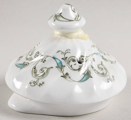 Minuet (Blue Green Scroll) Lid for Coffee Pot