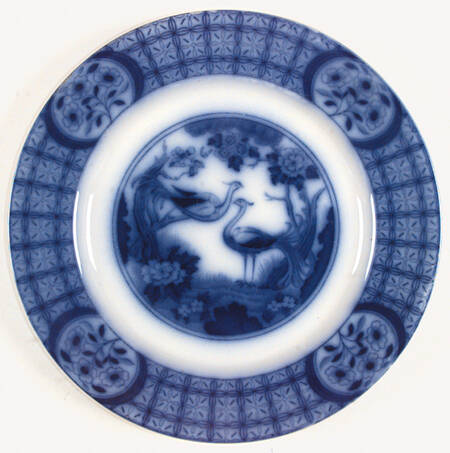 Mongolia (Flow Blue) by Johnson Brothers