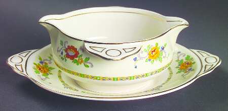 Mongolia (Pareek) Gravy Boat & Underplate