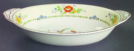Mongolia (Pareek) 11" Oval Vegetable Bowl