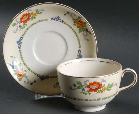 Mongolia (Pareek) Flat Cup & Saucer Set