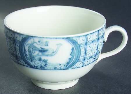 Mongolia (Gray Blue) Flat Cup