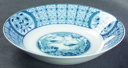 Mongolia (Gray Blue) Fruit/Dessert (Sauce) Bowl