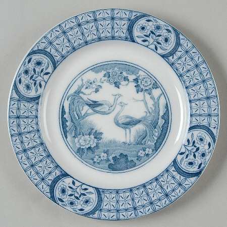 Mongolia (Gray Blue) Bread & Butter Plate