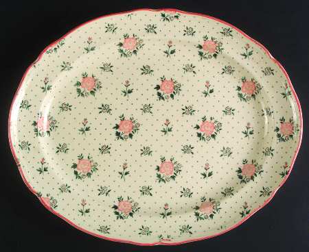 Monticello 13" Oval Serving Platter