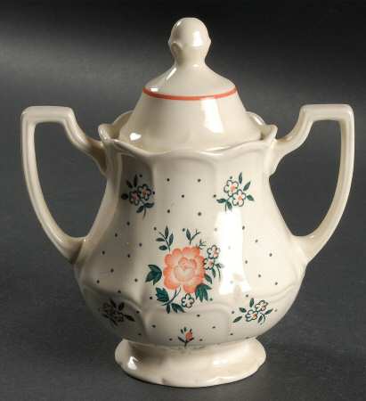 Monticello Sugar Bowl & Lid
